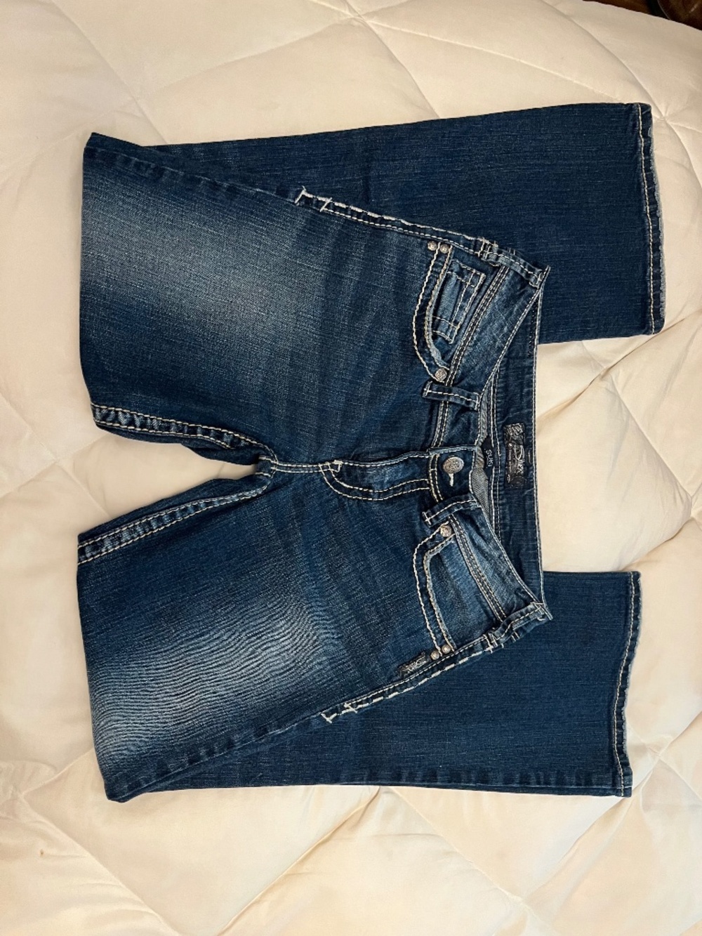 Silver Suki Jeans